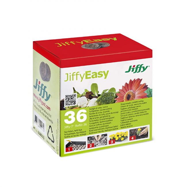 JiffyEasy, Jiffy Torfquelltabs, 36 Stk.