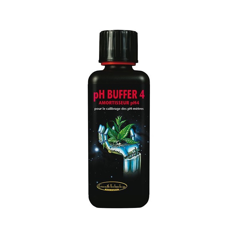 Growth Technology, Ph Buffer 4 300ML