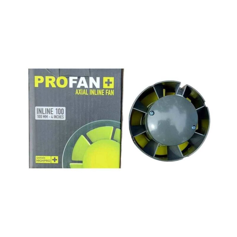 GHP Axiallüfter 100mm Inline 15W, 106 m³/h