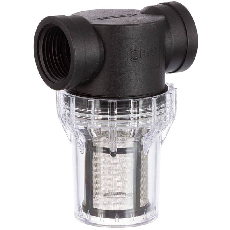 Wasserfilter HTC© Gartenfilter 2fach Innengewinde 1 Zoll